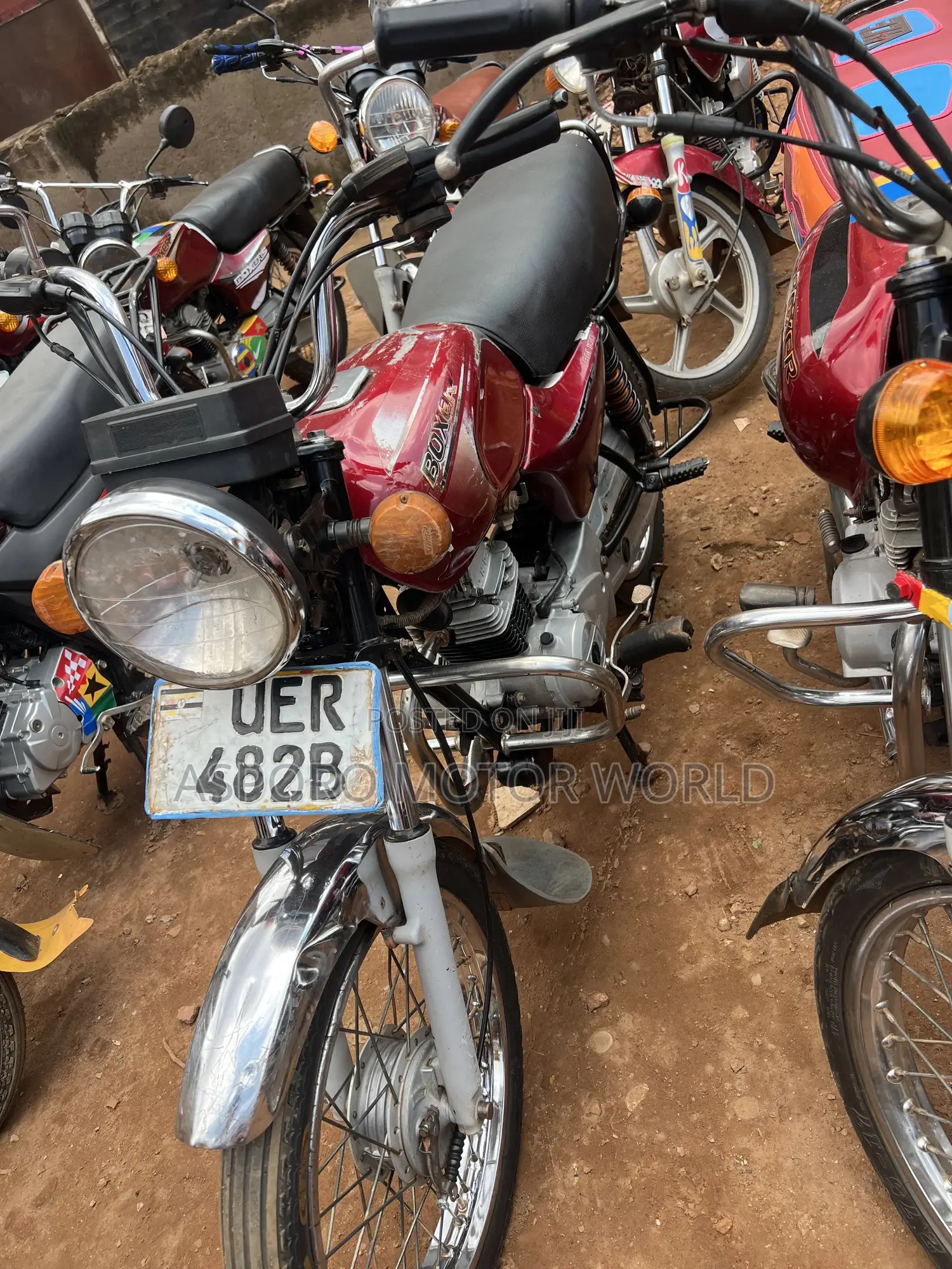 Bajaj Boxer 100 2021 Red