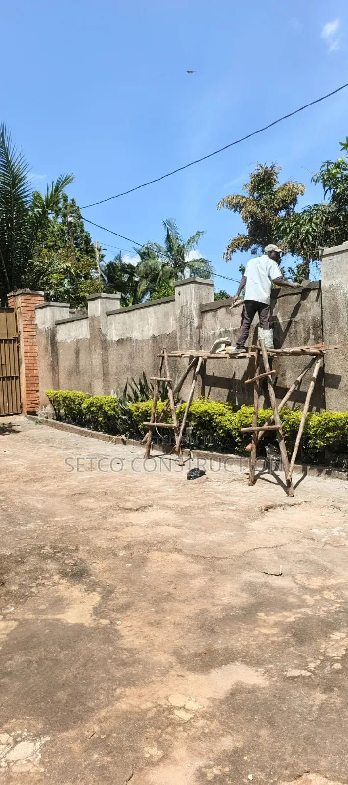 Wall Fence Construction