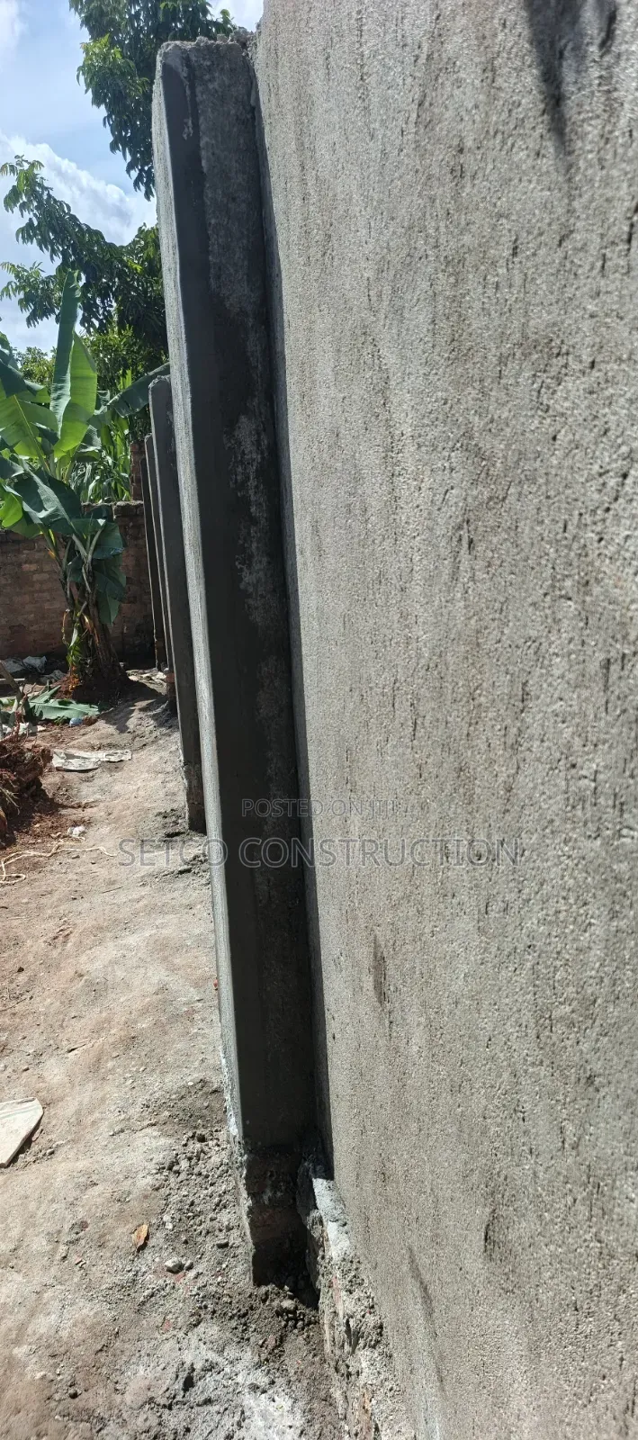 Wall Fence Construction