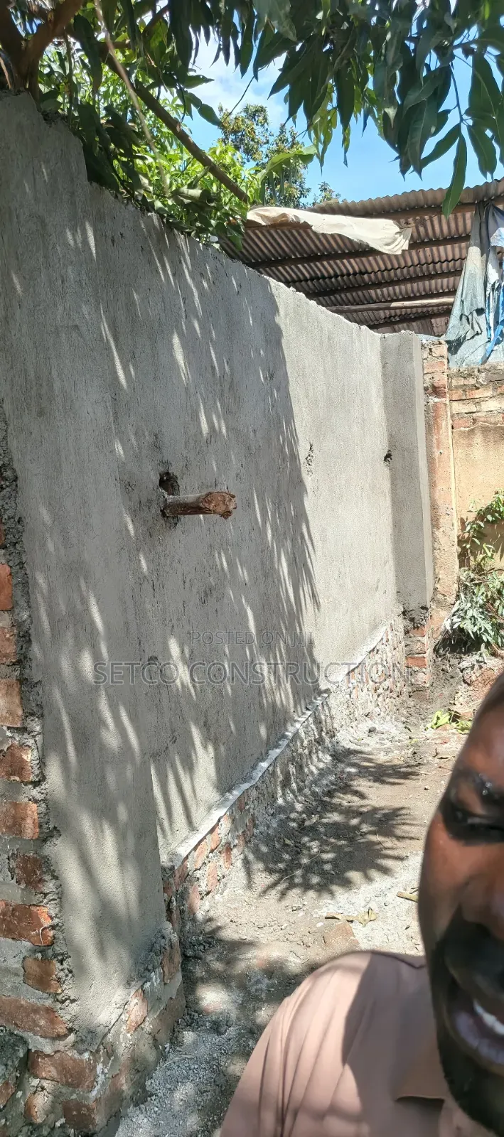 Wall Fence Construction
