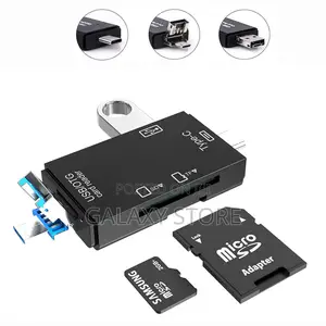 3 in 1 Usb Type C Card Reader With Multifunction Otg