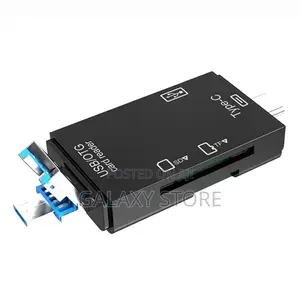 3 in 1 Usb Type C Card Reader With Multifunction Otg