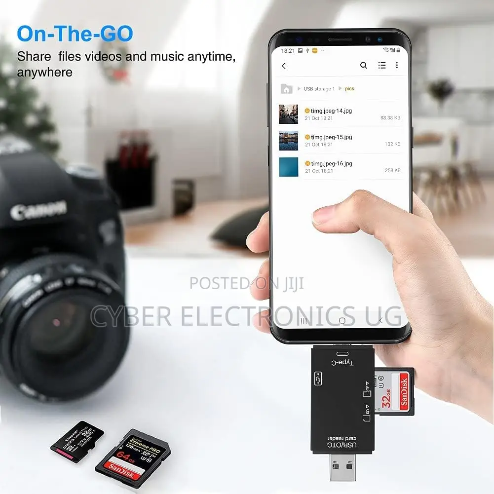 Type Micro Usb Memory Card Reader Adapter