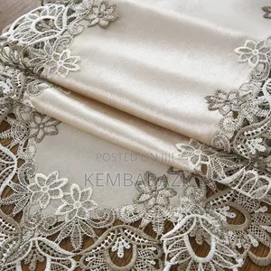 40cm*250cm European Style White Lace Table Runner(8seaters)