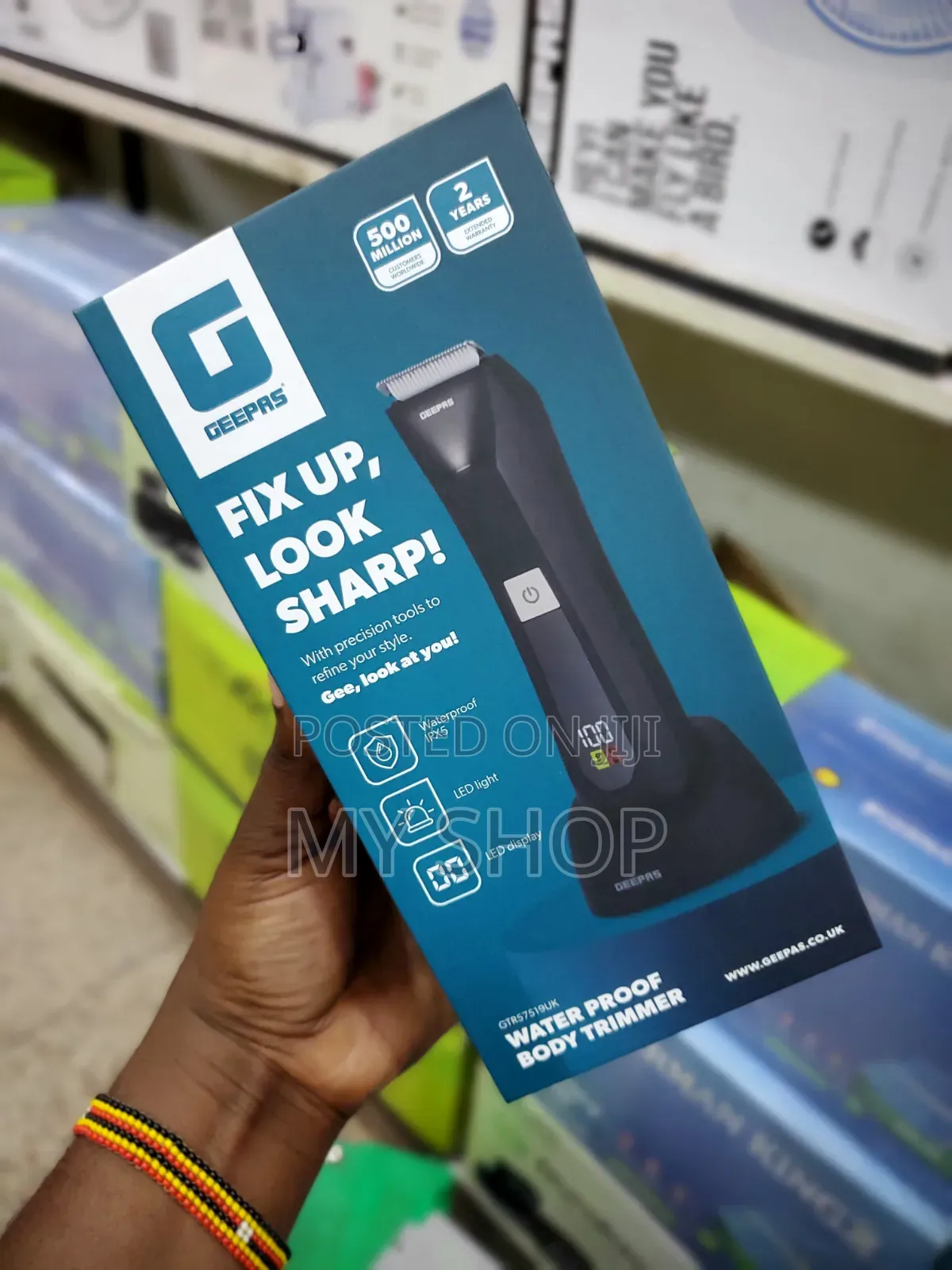 Rechargeable Electric Shaving Trimmer - Smooth Precise Cut