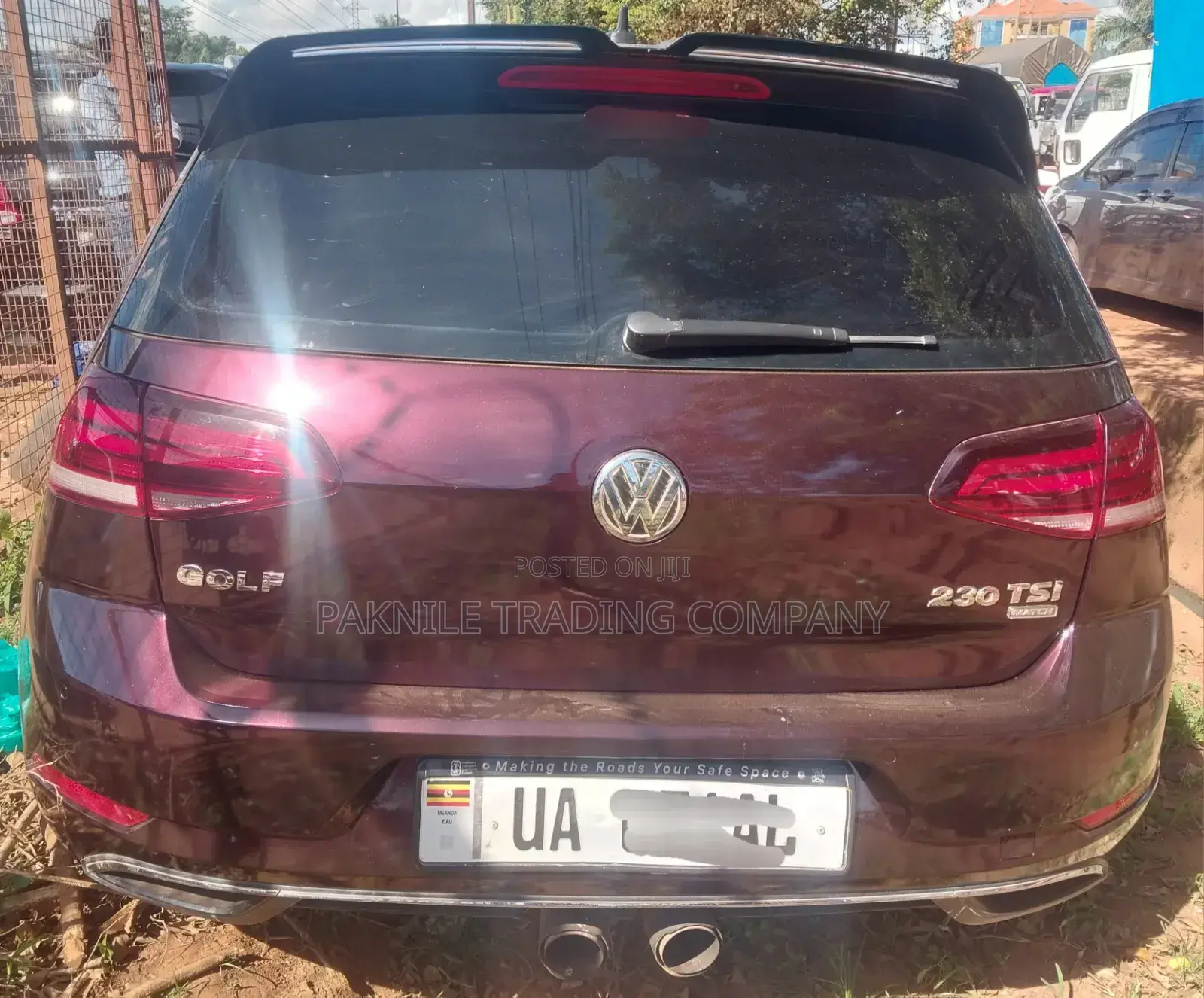 Volkswagen Golf 2017 Maroon