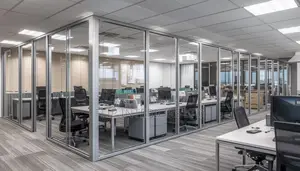 Modern Office Partitioning Workspace Design