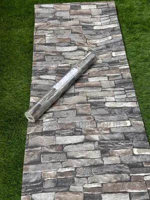 3d Brick Stone Wallpaper for Industrial Interior Design