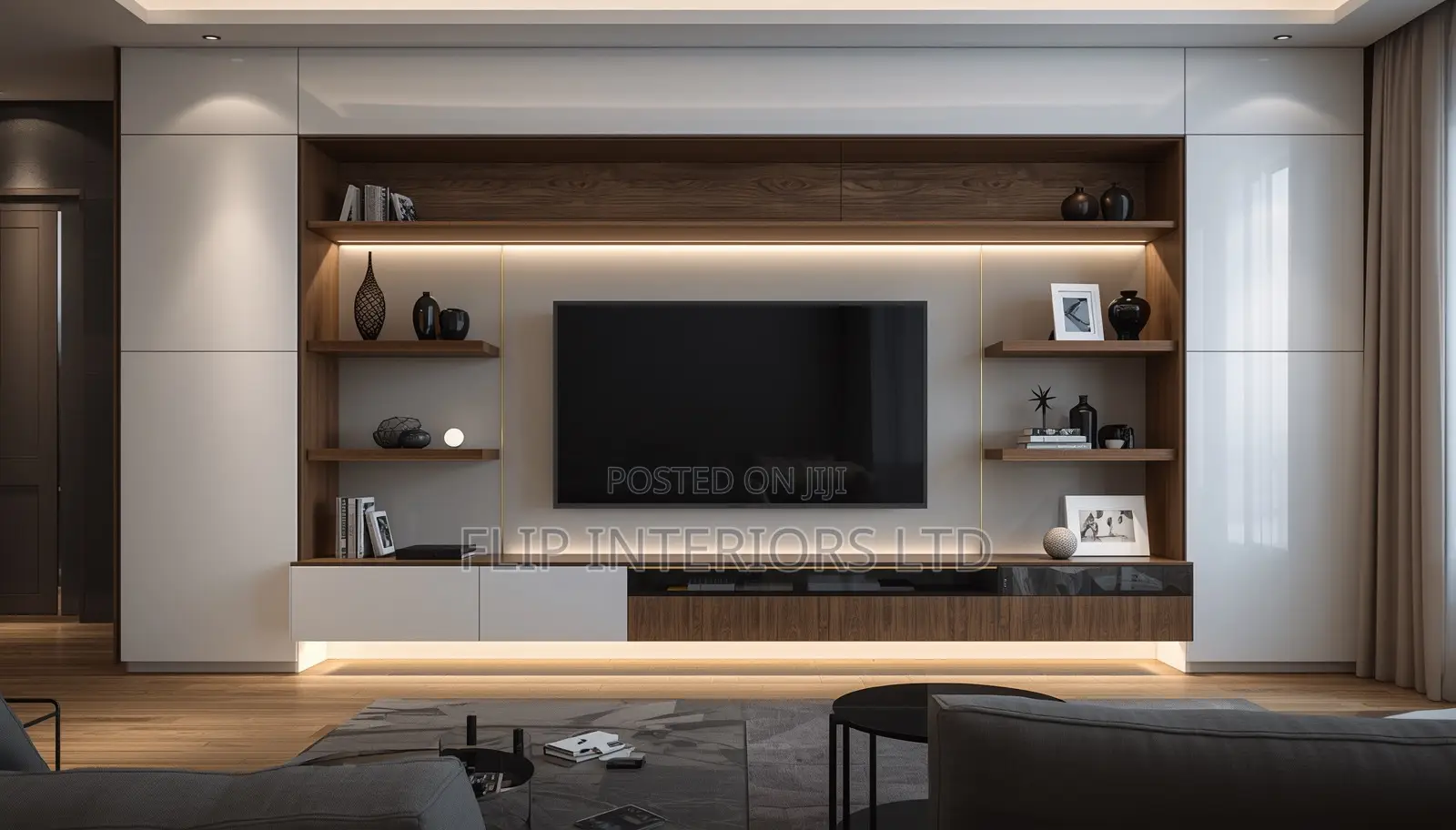 Custom Tv Units | Stylish Living Room Designs