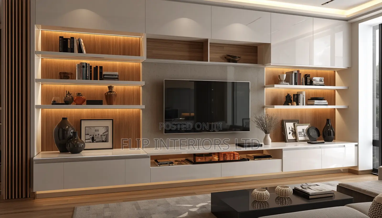 Custom Tv Units | Stylish Living Room Designs