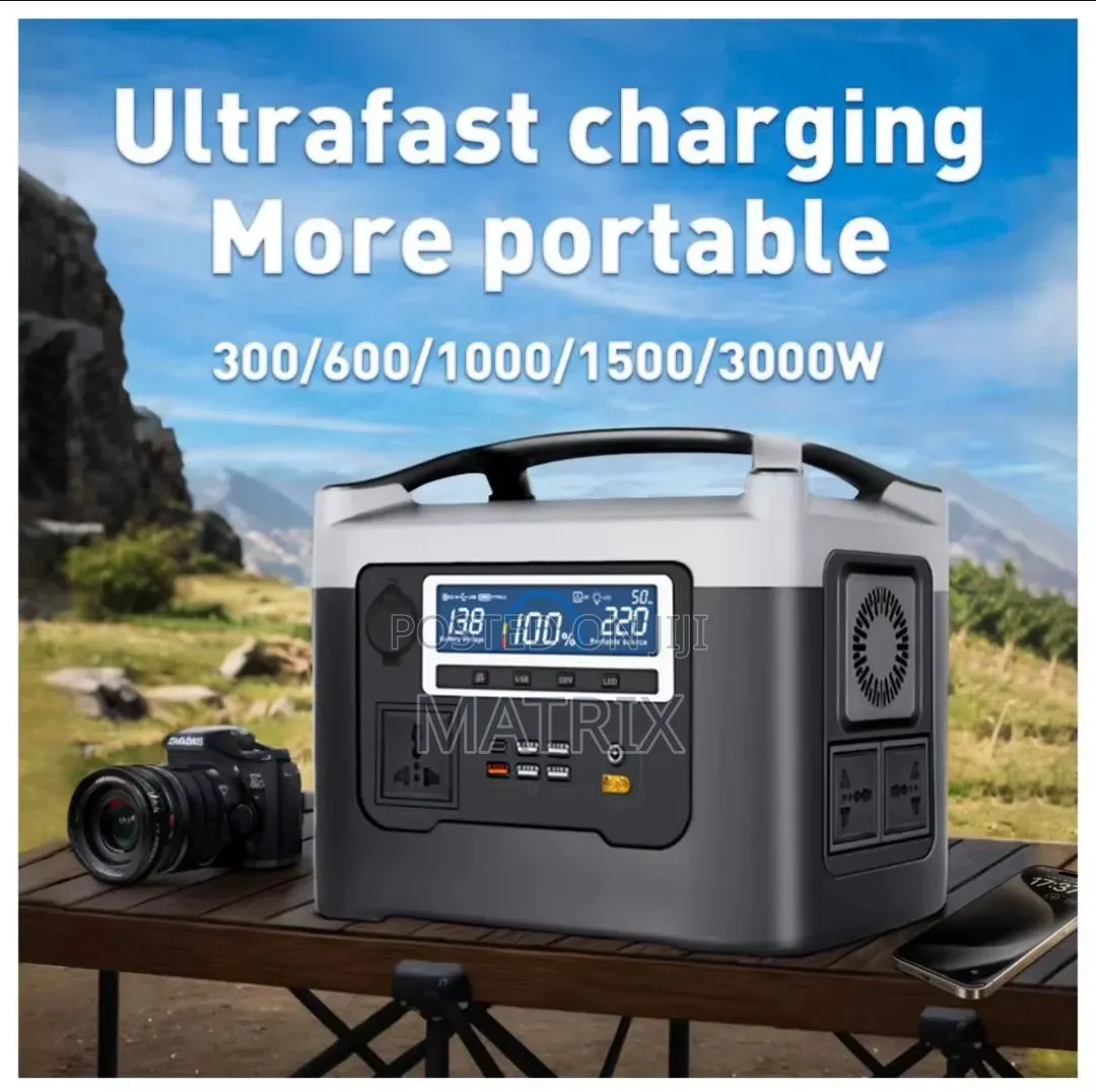 600w Portable Power Station Generator