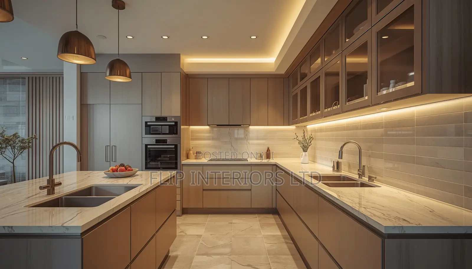Complete Kitchen Setup | Cabinets, Fittings Finishing