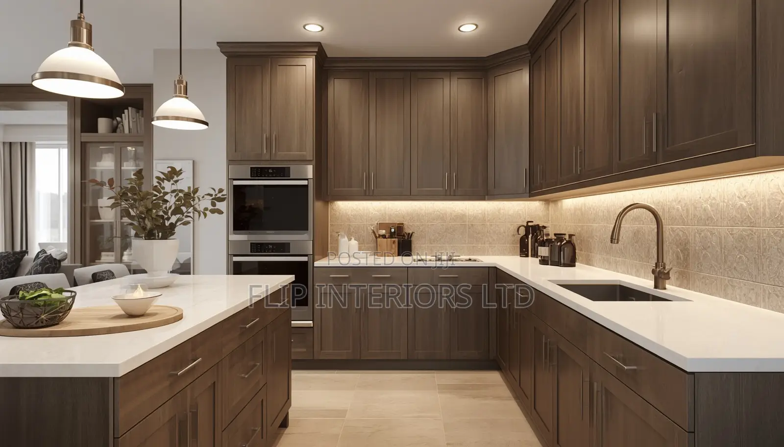 Complete Kitchen Setup | Cabinets, Fittings Finishing