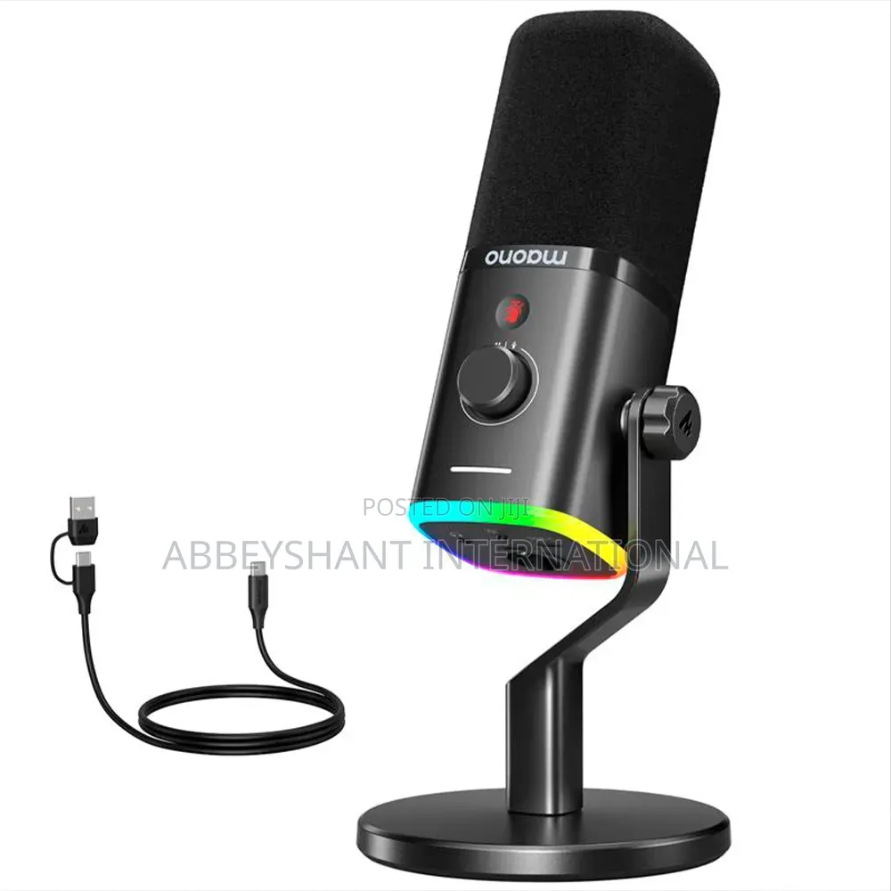 Dynamic RGB Usb/XLR Microphone