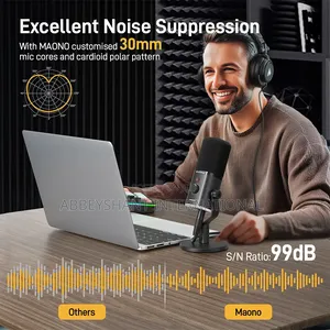 Dynamic RGB Usb/XLR Microphone