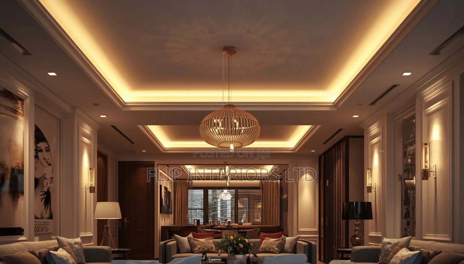 Interior Lighting Design Setup Services