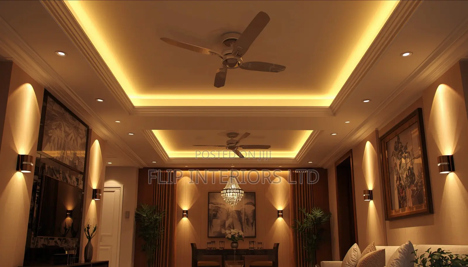 Interior Lighting Design Setup Services