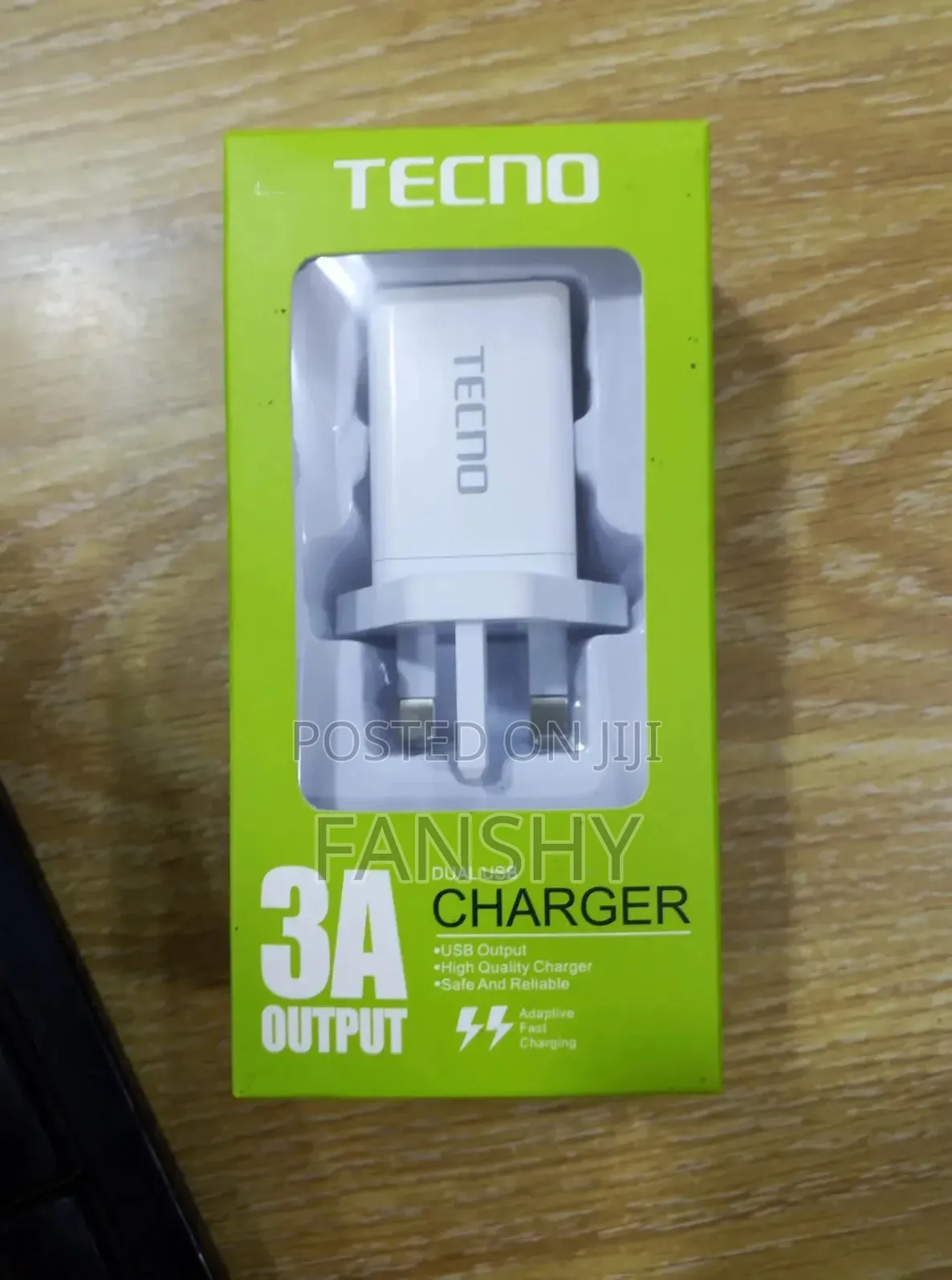 Original Tecno Dual Usb Charger
