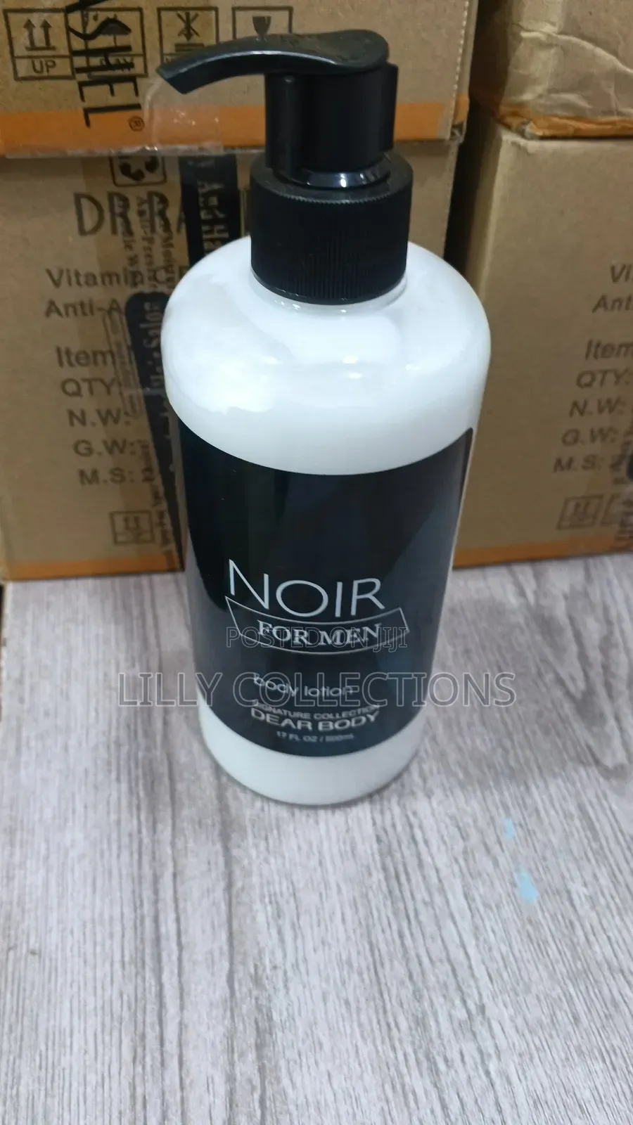 Noir for Men Body Lotion