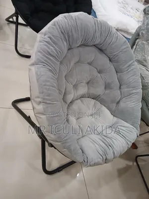 Foldable Urban Lounge Oversized Saucer Moon Chair