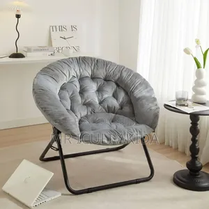 Foldable Urban Lounge Oversized Saucer Moon Chair