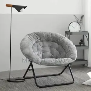 Foldable Urban Lounge Oversized Saucer Moon Chair