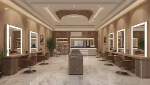 Modern Salon Interior Design Setup