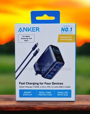 Anker 140w 4-Port Ganprime Charger (Model B2697)