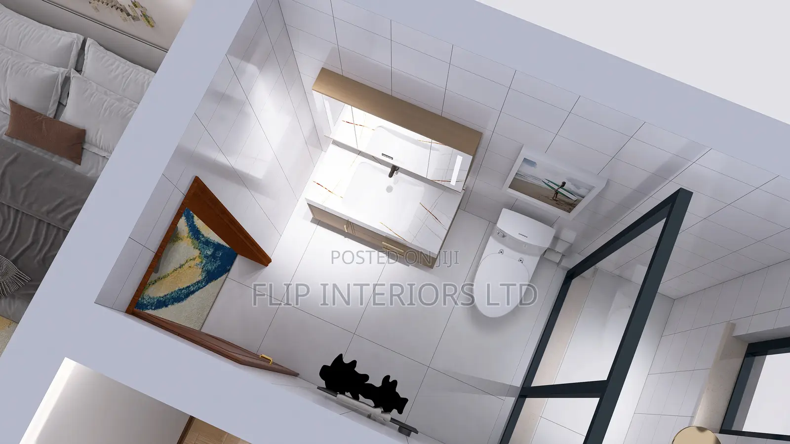 Complete Bathroom Setup | Tiling, Plumbing Finishing