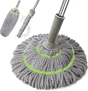 Self Wringing, Microfiber Absorbent Mop, Stainless Steel