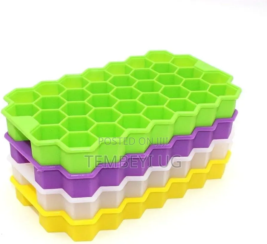Silicone Ice Cube Trays, 37 Grid Flexible