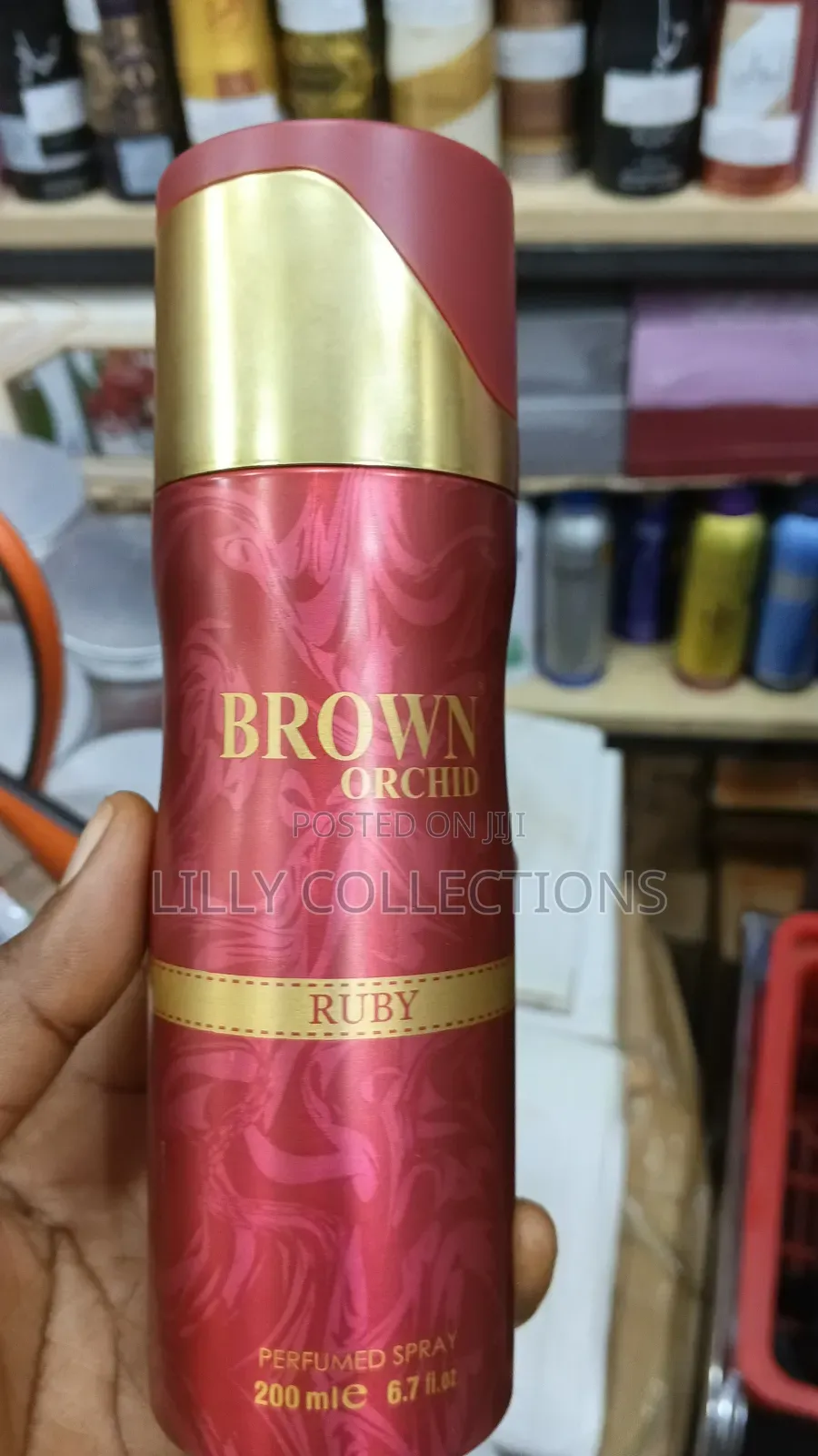 Brown Orchid Body Spray