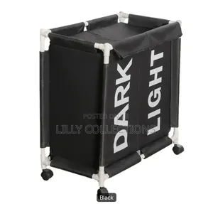 Double Clasosable Laundry Basket