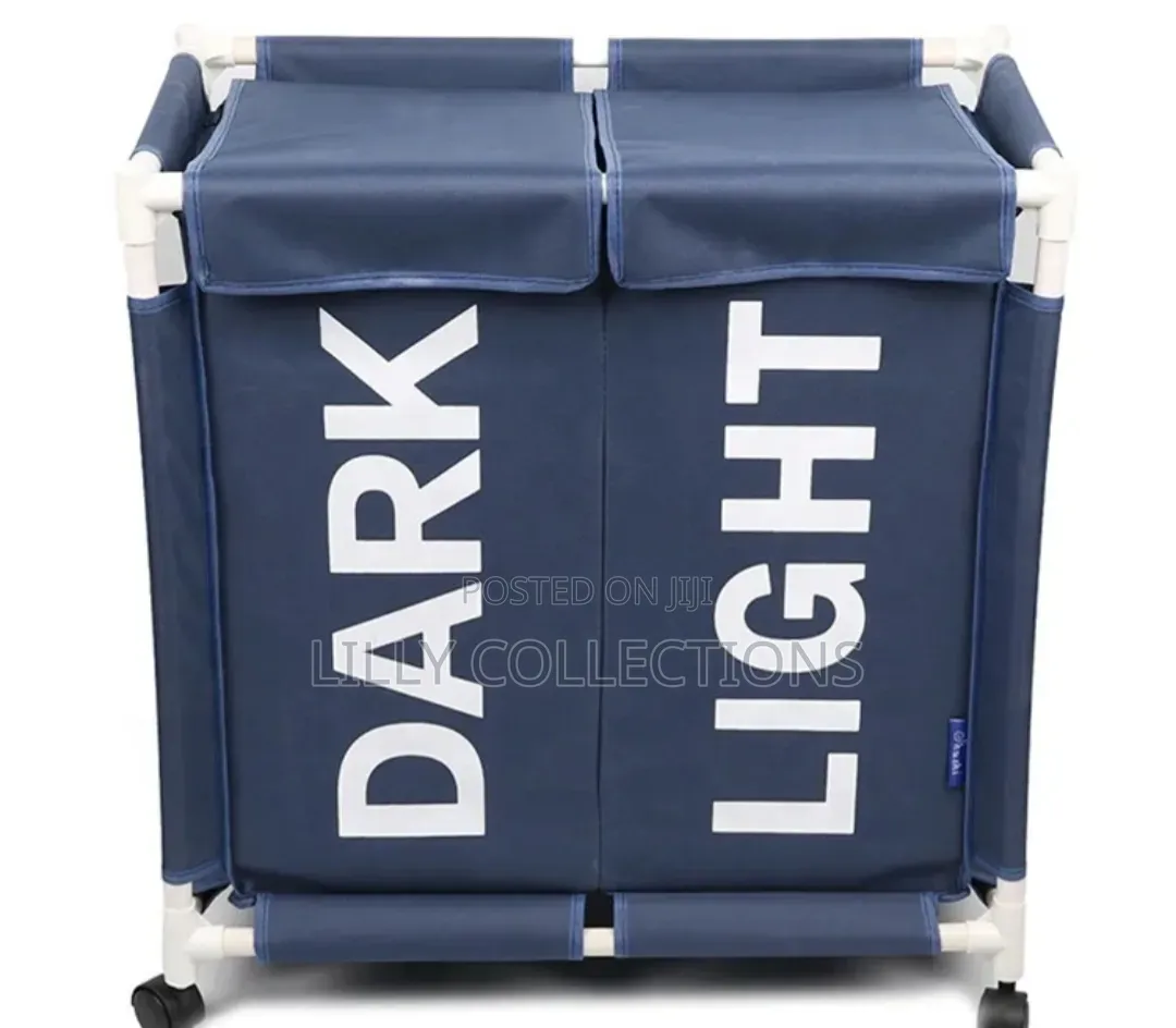 Double Clasosable Laundry Basket
