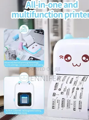 New Portable Mini Bluetooth Thermal Printer
