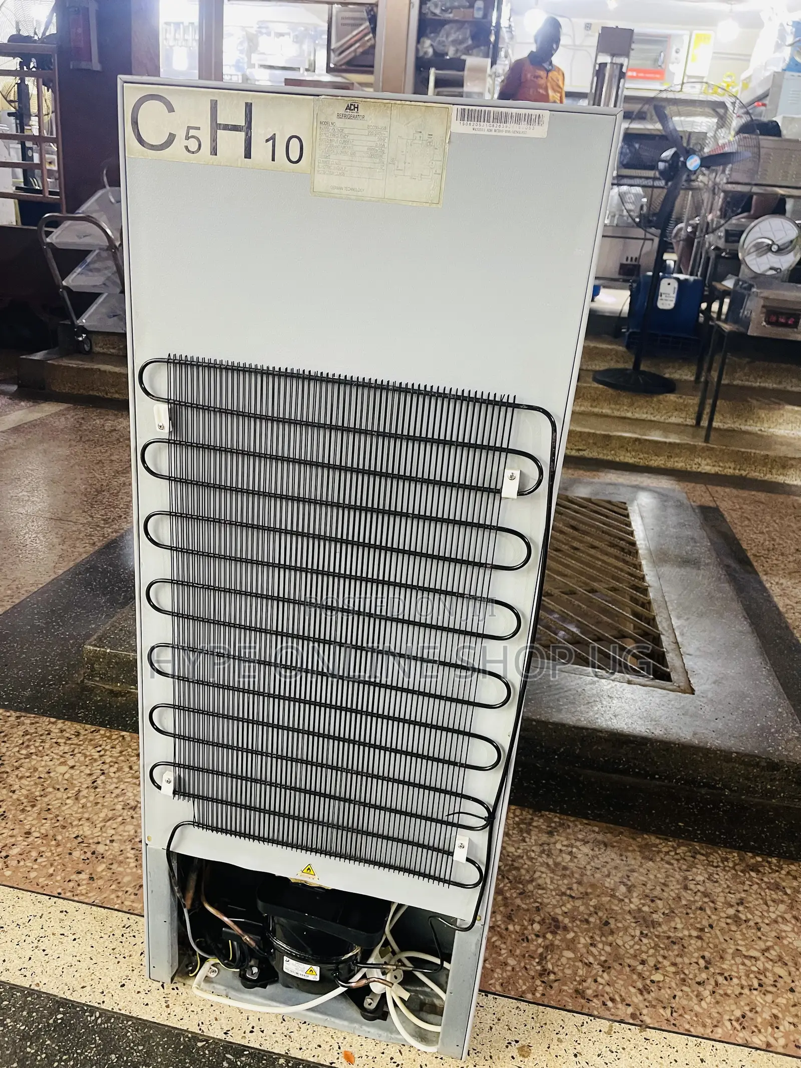 Imported Used 140l Adh Double Door Refrigerator