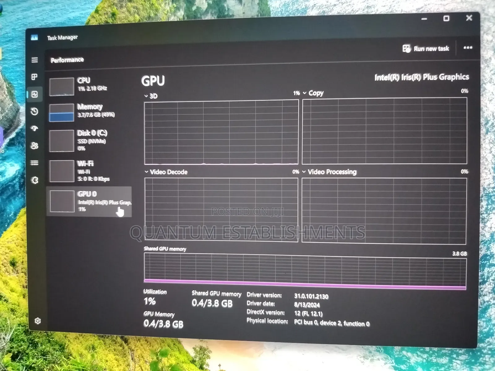 Laptop Microsoft Surface Pro 7 8GB Intel Core i5 SSD 256GB