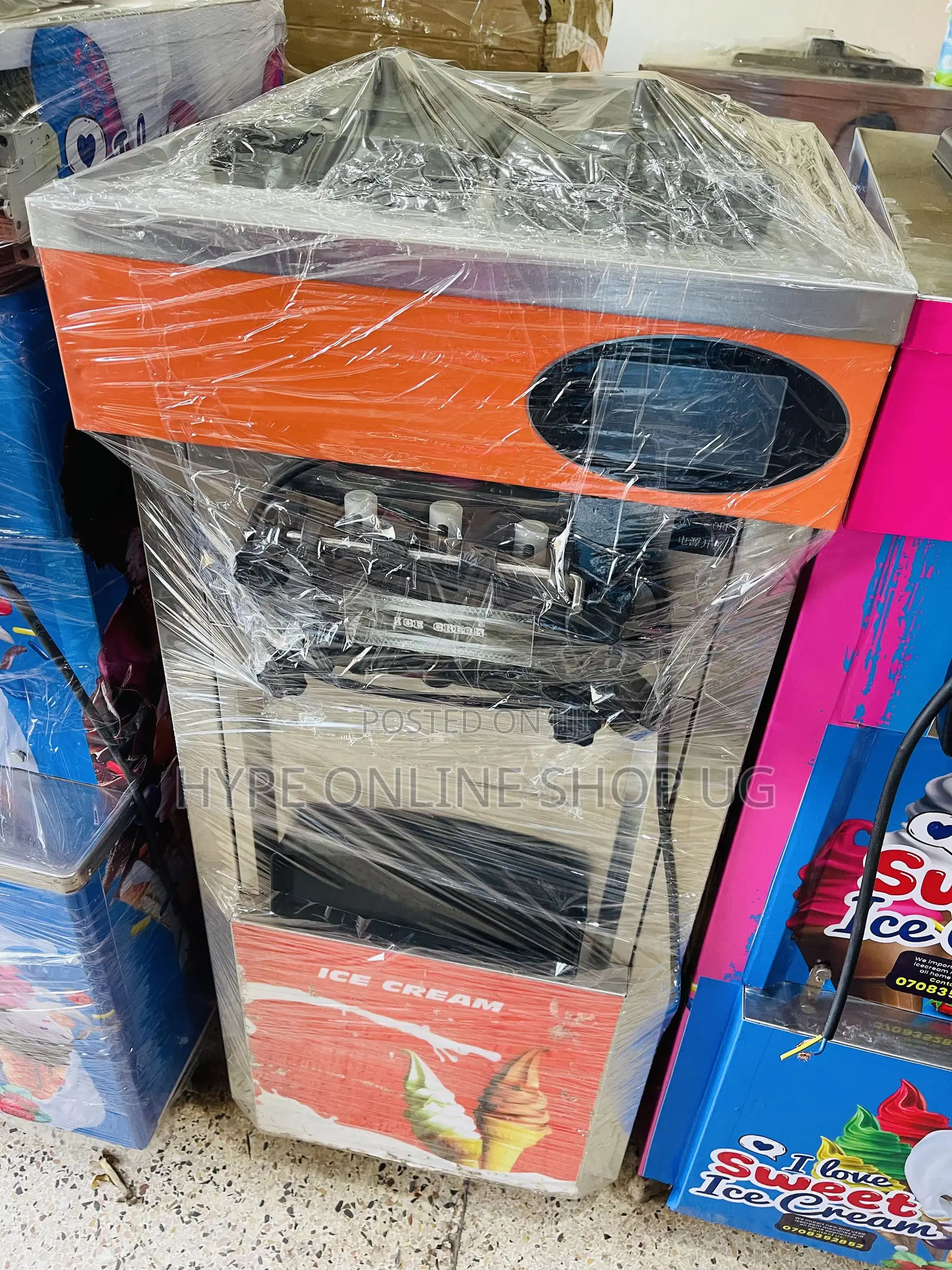 Easy Maintenance Imported Used Icecream Machine