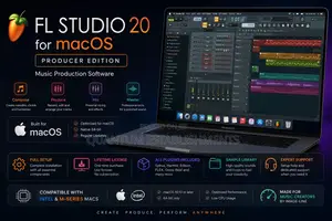 Fl Studio 20 Producer Edition for Macos | Full Setup | Intel /M-Series