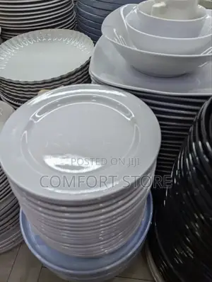 Ceramic White Dinner Plate