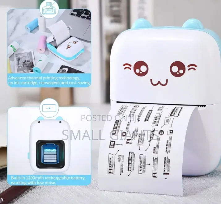 New Portable Mini Bluetooth Thermal Printer