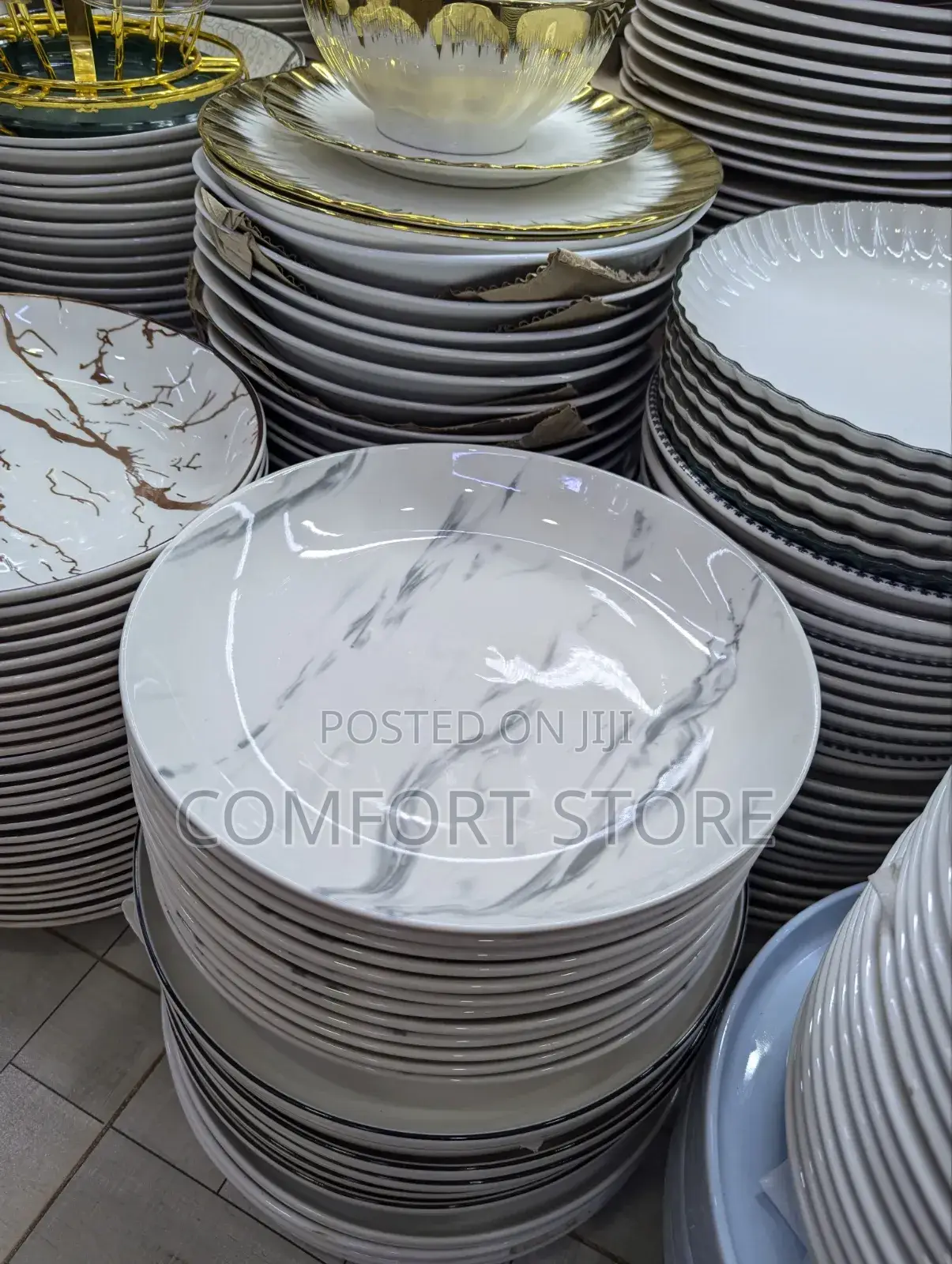 Ceramic Serving Dinner Plates 6 Piece Set