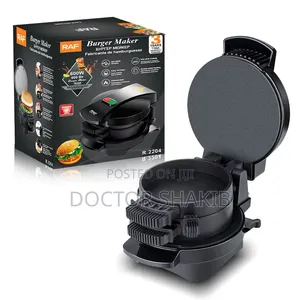 Raf Mini Burger Press Maker With Egg Cooker Ring