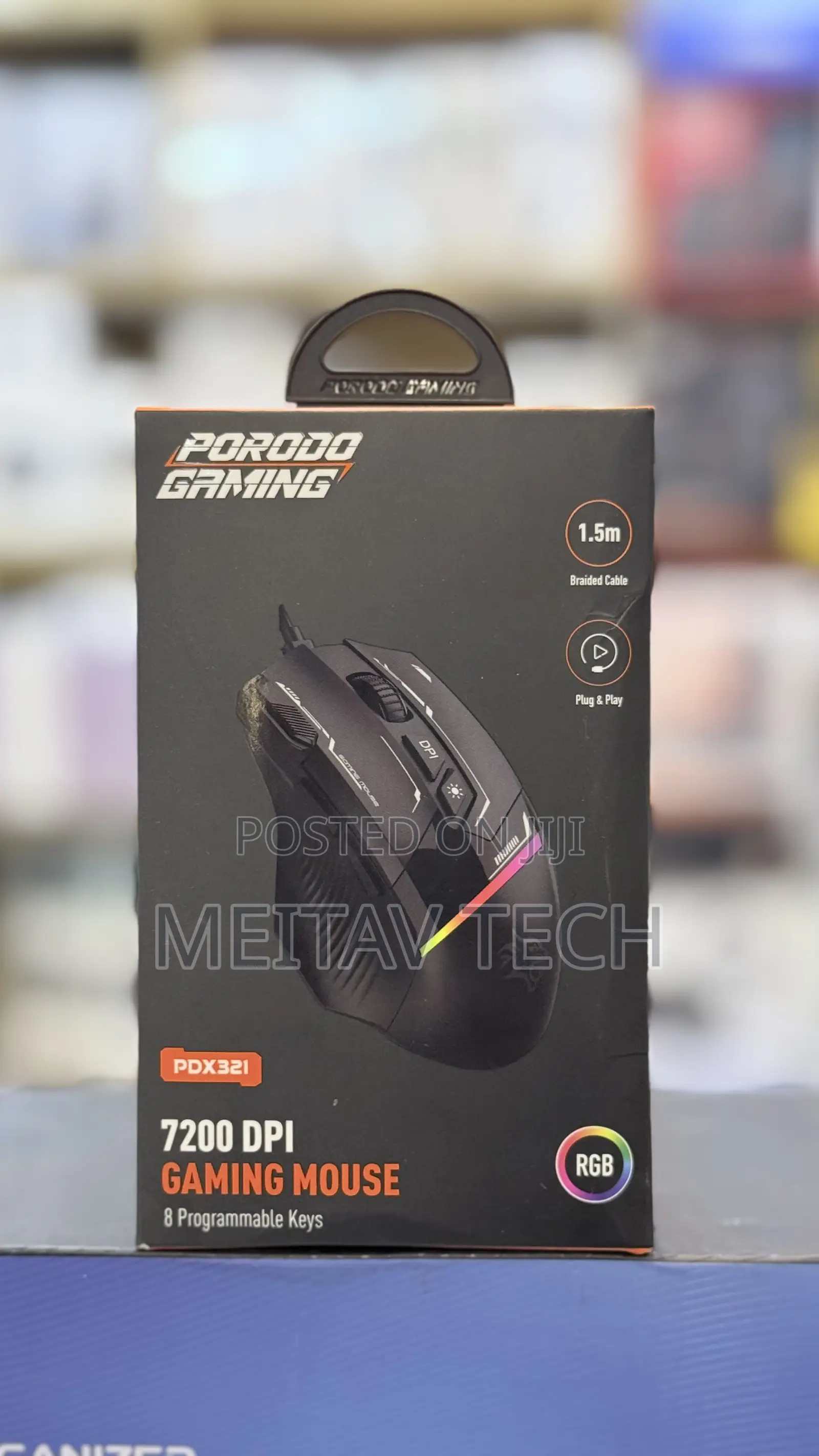 Porodo Gaming Mouse 7200 Dpi