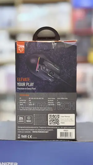 Porodo Gaming Mouse 7200 Dpi