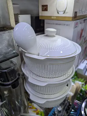 Ceramic Serving Dish in White