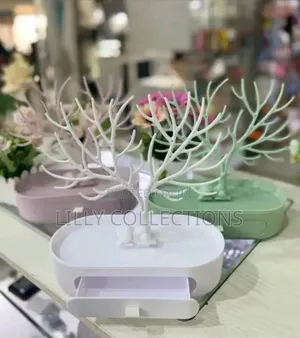 Deer Antler Tree Display With Counter