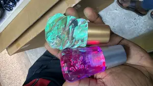 Manual Led Crystal Gear Knobs