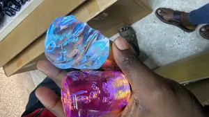 Manual Led Crystal Gear Knobs