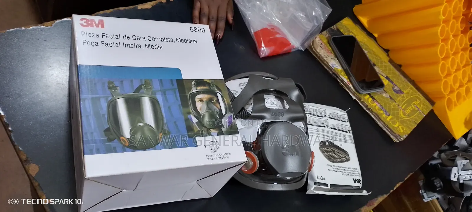 3M,Fullface Chemical Masks.
